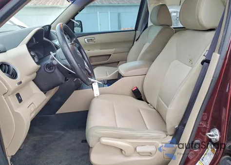 2015 Honda Pilot Lx from USA, damaged, VIN 5FNYF4H21FB067134